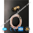 Length 3000mm Brass Pipe Pressed Hot Runner Coil Heater For Nozzle