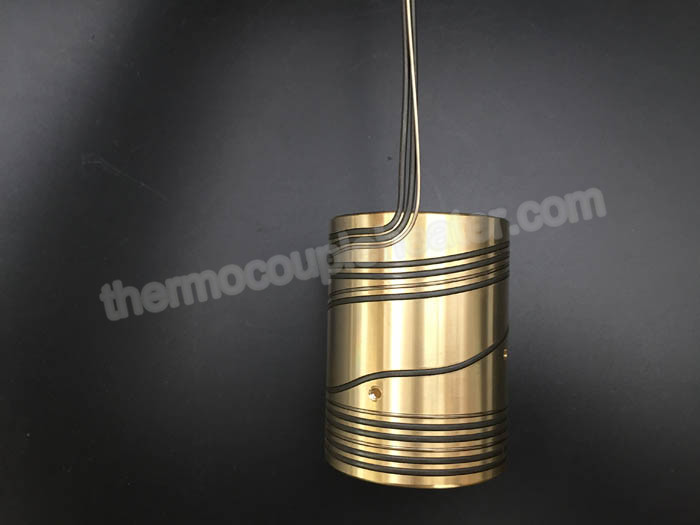 Brass Coil Heaters For Hot Runner System , Electric Heater Components