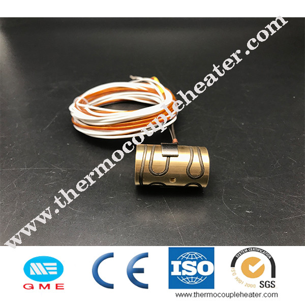 Length 3000mm Brass Pipe Pressed Hot Runner Coil Heater For Nozzle