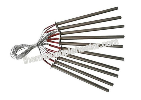 Ανοξείδωτο 304 θερμαστρών κασετών εύκαμπτων μανικών 400W γυαλιού ινών Meterial