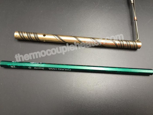 ID6.6mm OD9.6mm καυτή θερμάστρα σπειρών ακροφυσίων ορείχαλκου δρομέων μίνι με το μήκος 155mm