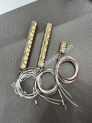 Ηλεκτρική θερμική αντίσταση θερμοδρόμος θερμαντήρας ατσάλινο κύλινδρο με χάλκινο μανίκι εύκαμπτο εξοπλισμό θέρμανσης