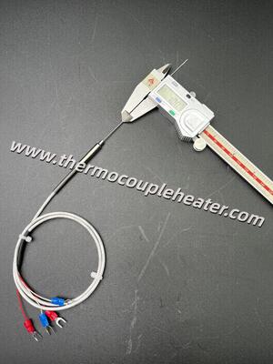 1.0mm Ultra-Slim Mineral Isolated PT100 RTD Sensor 4-Wire High-Precision για περιορισμένους χώρους