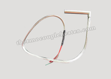High Temperature Stainless Steel Right Angel Cartridge Heaters with Pure Nickel Conductor Wire