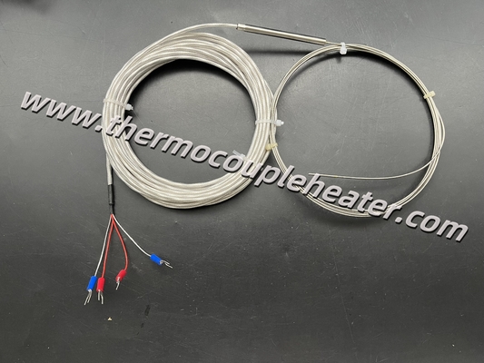 RTD Temperature Sensor PT100 Probe 2.0mm Diameter X 3 Meters Length