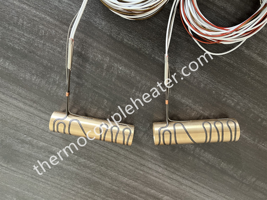 Electric Thermal Resistor Hot Runner Heater Stainless Steel Coil With Brass Sleeve Bendable Heating Equipment