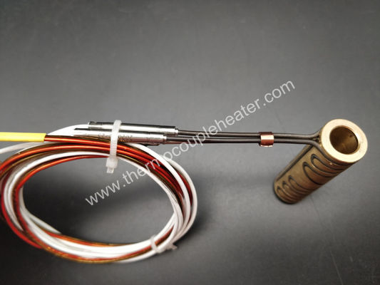 Brass Hot Runner Nozzle Heater With Builtin Thermocouple