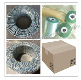 Ηλεκτρικό υψηλής θερμοκρασίας καλώδιο θερμαστρών, μονωμένο καλώδιο θέρμανσης πυριτίου λάστιχο