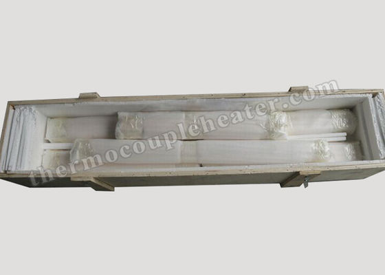 Υψηλής θερμοκρασίας υψηλός σωλήνας προστασίας θερμοηλεκτρικών ζευγών αλουμίνας κεραμικός