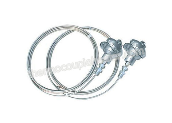 Θωρακισμένο θερμοηλεκτρικό ζεύγος τύπων Κ με το SS που τυλίγεται/που μονώνεται μετάλλευμα καλώδιο