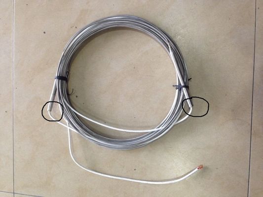 Βιομηχανικό καλώδιο θέρμανσης θερμαστρών μονωμένο μετάλλευμα για τη θέρμανση σωλήνων