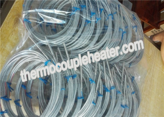 Ανιχνευτής θερμοκρασίας αντίστασης Ε&ΤΑ PT100/PT1000 ανοξείδωτου με το τεφλόν καλώδιο