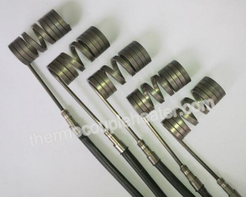 καυτή θερμάστρα σπειρών δρομέων Ε&ΤΑ θερμοηλεκτρικών ζευγών ανοίξεων 3x3Mm με το σωλήνα ορείχαλκου