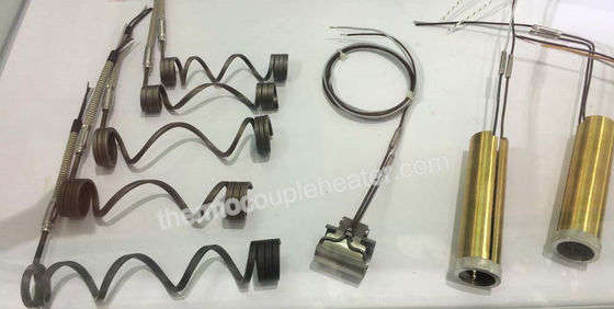 καυτή θερμάστρα σπειρών δρομέων Ε&ΤΑ θερμοηλεκτρικών ζευγών ανοίξεων 3x3Mm με το σωλήνα ορείχαλκου