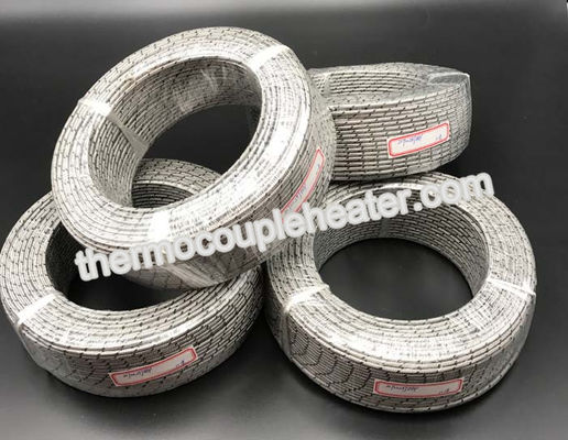 Customized Thermocouple Extension Cable Type K 24AWG With Fiberglass Materials