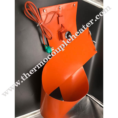 220v 200l 55 γαλονιού ηλεκτρική σιλικόνης λαστιχένια πετρελαίου θερμάστρα ζωνών τυμπάνων εύκαμπτη βιομηχανική