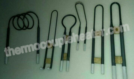 Ηλεκτρική ράβδος στοιχείων θέρμανσης στοιχείων 1800c θερμαστρών φούρνων σωληνοειδής για το λειώνοντας φούρνο