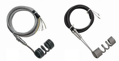 Καυτή θερμάστρα σπειρών ανοίξεων θερμαστρών σπειρών δρομέων εξωθητών PVC με το καλώδιο μολύβδου πλέγματος μετάλλων