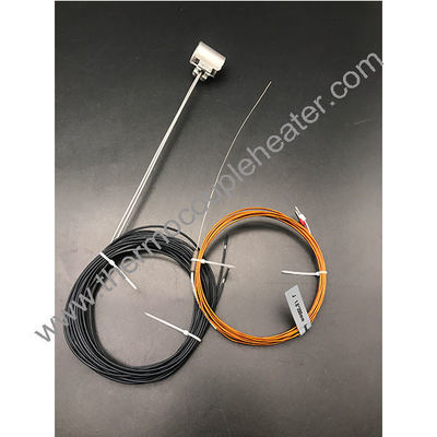 Αξιακή λαμπτήρα / Cam Lock Mini Coil Hot Runner 230v Πλαστικό Extruder Nozzle Σφραγισμένο θερμαντήρα με J θερμοσύνδεσμο