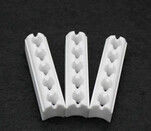 Υψηλής θερμοκρασίας steatite τρυπών αντίστασης 2-8 κεραμική θερμάστρα ζωνών ραβδιών