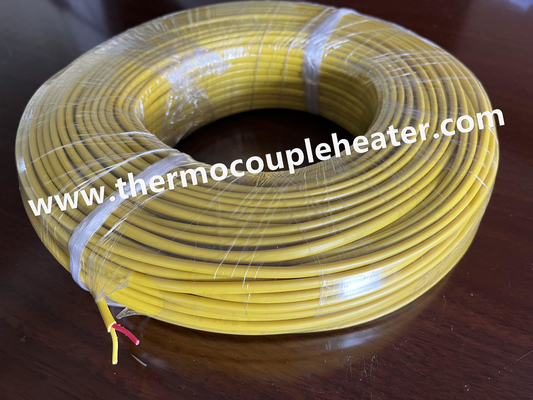Καλώδιο θερμοσύνδεσης τύπου Κ Διπλή μόνωση PVC 20AWG ANSI χρώμα