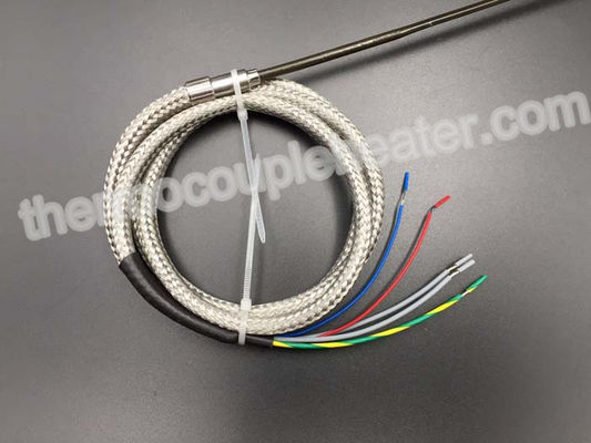 Straight Coil Θερμοσίφωνες με τύπου J Thermocouple και σιλικόνης εξαφανισμένο καλώδιο Fibergalss