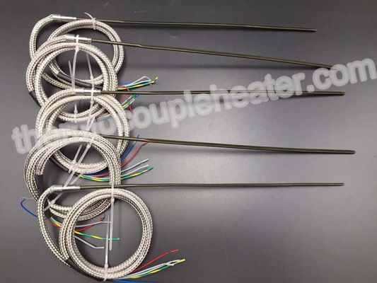 Straight Coil Θερμοσίφωνες με τύπου J Thermocouple και σιλικόνης εξαφανισμένο καλώδιο Fibergalss