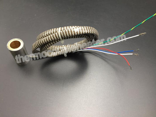 Stainless Steel Armored Hot Runner Coil Heaters With Thermocouple J 230V 250W