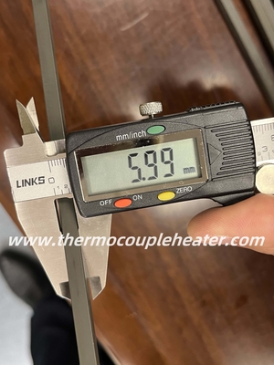 Ελαστικός σωληνωτός θερμαντήρας τετραγωνικός τομέας 6x6mm για θερμό διαδρόμιο manifolds