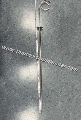 RTD Δέκτης θερμοκρασίας PT100 Χειροκίνητο για τη μέτρηση της θερμοκρασίας στο σωρό υλικών