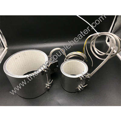 Βιομηχανικό ηλεκτρικό θερμαντικό στοιχείο κεραμική εξωτερική μηχανή χάλκινο θερμαντήρα Mica