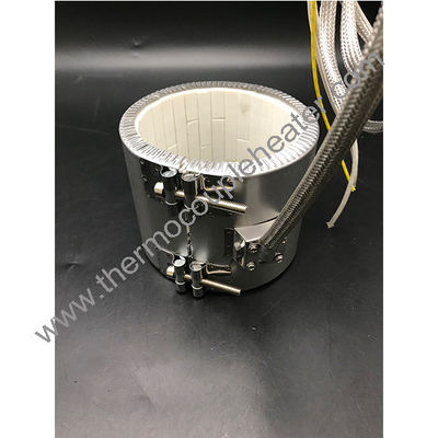 Βιομηχανικό ηλεκτρικό θερμαντικό στοιχείο κεραμική εξωτερική μηχανή χάλκινο θερμαντήρα Mica