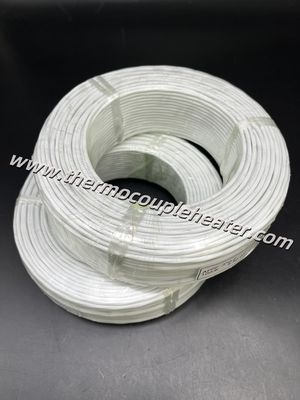 Καλώδιο επέκτασης Pt100 RTD με μόνωση Teflon και θωράκιση από πλεγμένο ανοξείδωτο χάλυβα