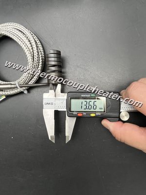 Προσαρμοσμένα θερμόμετρα θέρμανσης για βιομηχανική ένεση.