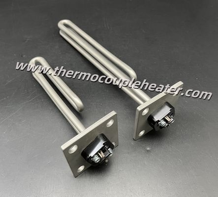 Σωλήνια θερμαντήρα βύθισης με φλάντσα Θερμαντικό στοιχείο από ανοξείδωτο χάλυβα Θερμαντικό υγρού