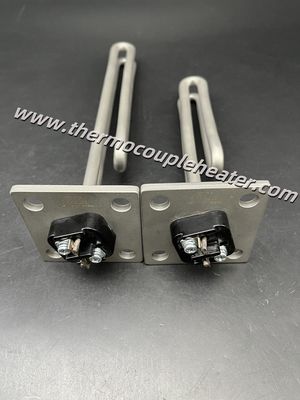 Σωλήνια θερμαντήρα βύθισης με φλάντσα Θερμαντικό στοιχείο από ανοξείδωτο χάλυβα Θερμαντικό υγρού