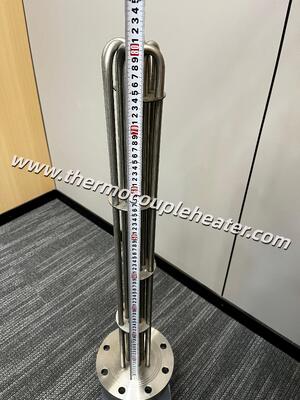 Φλάνγκες σωληνοειδούς θερμαντήρα με κουτί σύνδεσης για βιομηχανική θέρμανση δεξαμενών και διεργασιών