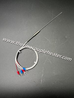 1.0mm Ultra-Slim Mineral Isolated PT100 RTD Sensor 4-Wire High-Precision για περιορισμένους χώρους