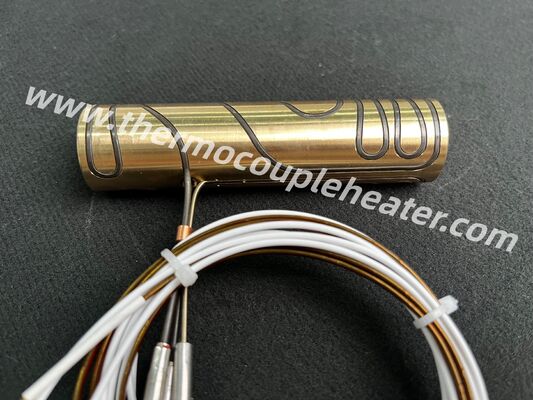High Durability Brass Mini Tubular Heater for Injection Molding Nozzles & Hot Runner Systems