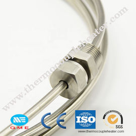 Αισθητήρας θερμοκρασίας θηκών τύπων Ε&ΤΑ Κ J θερμοηλεκτρικών ζευγών τεθωρακισμένων με το μεγάλο κεφάλι θερμοηλεκτρικών ζευγών