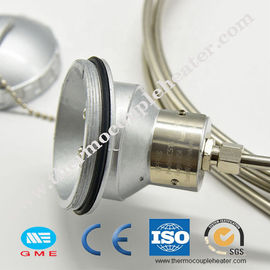 Αισθητήρας θερμοκρασίας θηκών τύπων Ε&ΤΑ Κ J θερμοηλεκτρικών ζευγών τεθωρακισμένων με το μεγάλο κεφάλι θερμοηλεκτρικών ζευγών