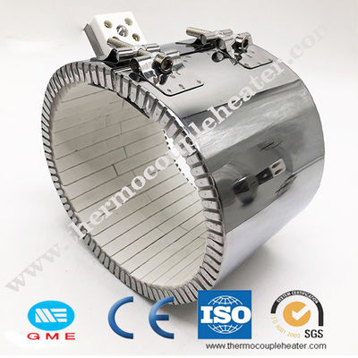 Κεραμική ταυτότητα 25mm θερμαστρών ζωνών θηκών νικελίου για τον ηλεκτρικό εξωθητή