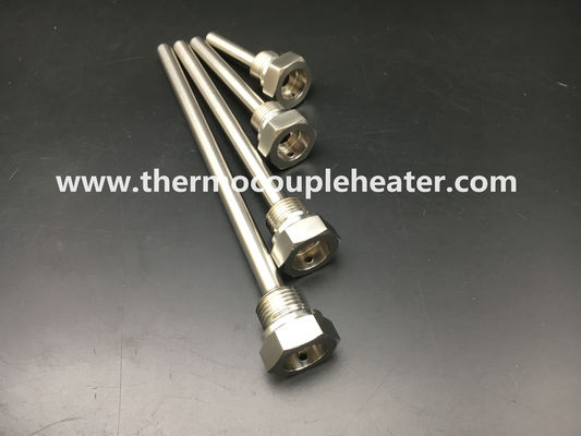 Θερμοηλεκτρικό ζεύγος Thermowell συγκόλλησης νημάτων φλαντζών για τον έλεγχο αισθητήρων θερμοκρασίας