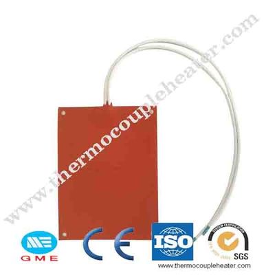12V λαστιχένια εύκαμπτη θερμάστρα σιλικόνης με MgO τη μόνωση
