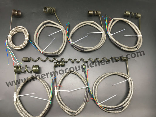 Θερμάστρες 390W σπειρών αντιστατών Microtubular για τη θέρμανση Nozzel εγχύσεων