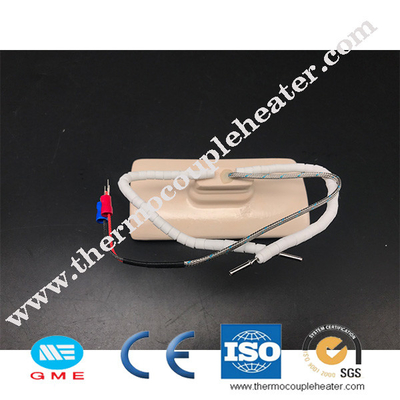 Υπέρυθρη κεραμική θερμάστρα 220v 230v 240v Thermoforming μακριά με τα θερμοηλεκτρικά ζεύγη