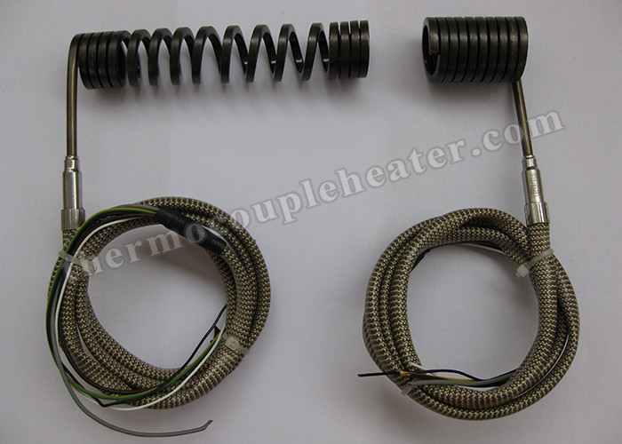 Electric Coil Heaters , Moistureproof 4.2x2.2mm Hot Runner Heating Coil