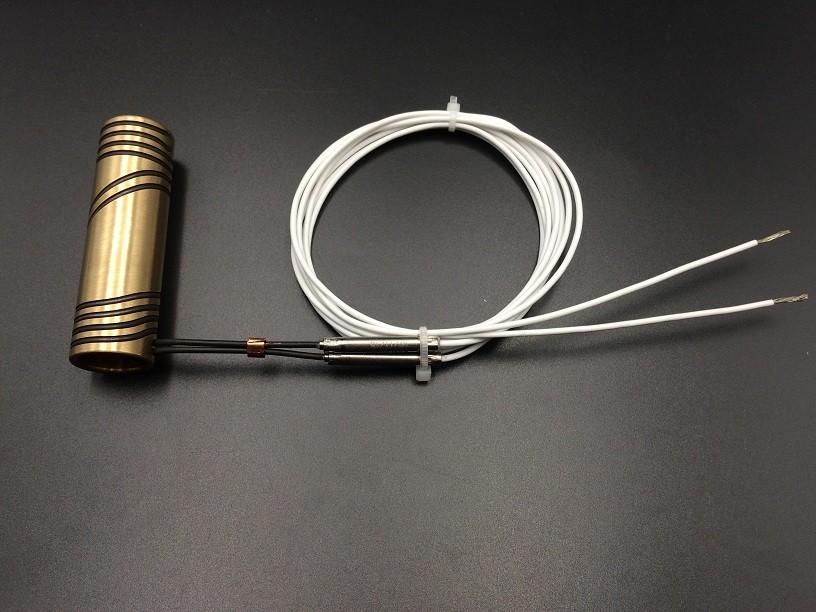 Hot Runner System Micro Tubular Heater , Flanged Immersion Heaters With SS Sleeve