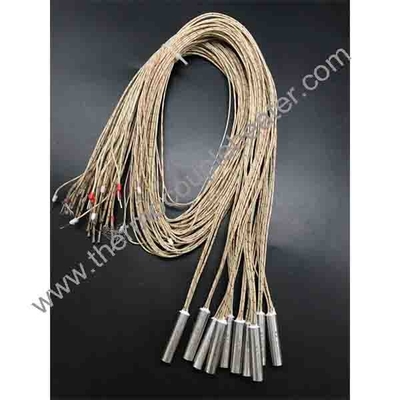 Προσαρμοσμένα ηλεκτρικά θερμαντικά φυσίγγια με ενσωματωμένο θερμοσύνδεσμο