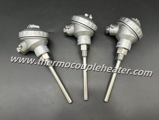 Ακριβής σταθερός συναρμολογημένος PT100 RTD / αισθητήρας θερμοσύνδεσης θερμότητας με πομπό 4 ~ 20mA